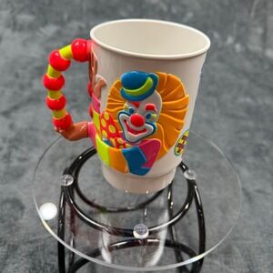 Vintage Ringling Bros Barnum & Bailey Circus‎ Clown Mug Collectible 1990
